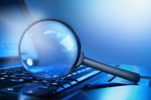 Magnifying glass keyboard_TS_147860345